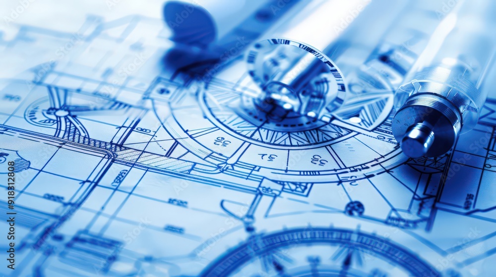 Poster explain the role of blueprints in ensuring building code compliance