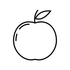 illustration of an apple