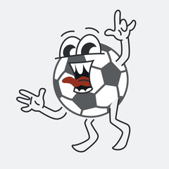 european football cartoon character mascot