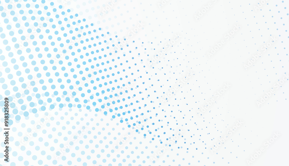 Poster blue gradient color abstract background design with dots and white background. dots abstract blue co