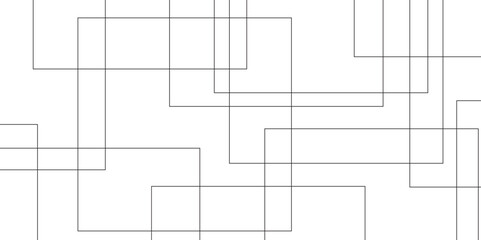 Abstract seamless random geometric colorful square lines pattern on a transparent background design. abstract background with luxury geometric random chaotic lines. squares and triangle line.