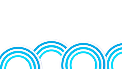 Obraz premium modern background with blue circle 