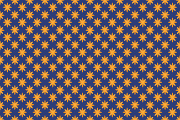 blue background  and yellow flower wallpaper