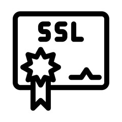SSL line icon