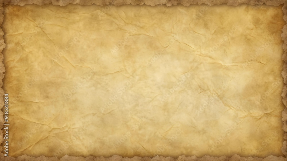 Poster a timeless canvas: embracing the charm of aged parchment with a delicate sepia tinge generative ai