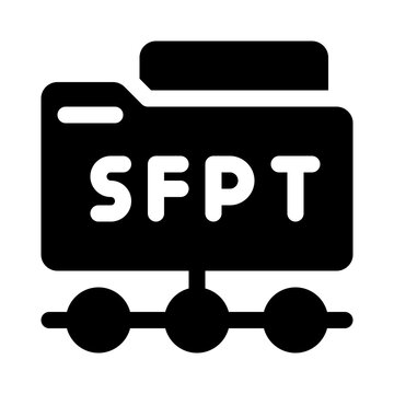 SFTP glyph icon