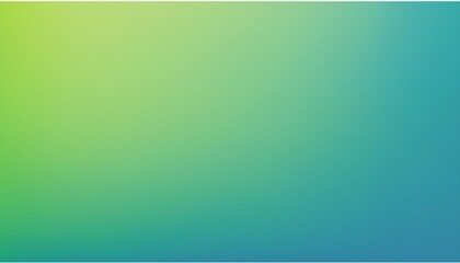 Obraz premium Fresh green and blue color gradient background design