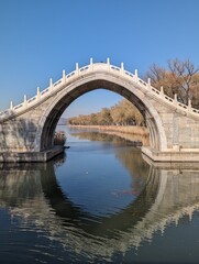 Obraz premium Chinese bridge in Beijing Summer Palace