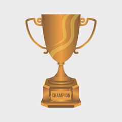 trophy vector champion cup illustration.eps
