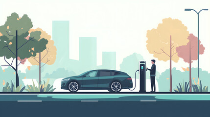 Electric vehicle charging stations