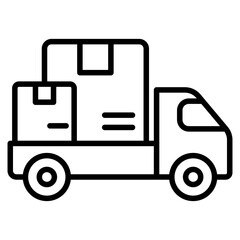 Delivery  Icon Element For Design