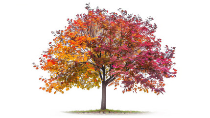 tree with colorful leaves