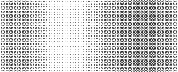 Dot pattern seamless background. Polka dot pattern template Monochrome dotted texture. vector