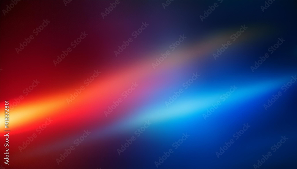 Aufkleber abstract gradient background with vibrant blue and red hues, blending softly to create a smooth, atm