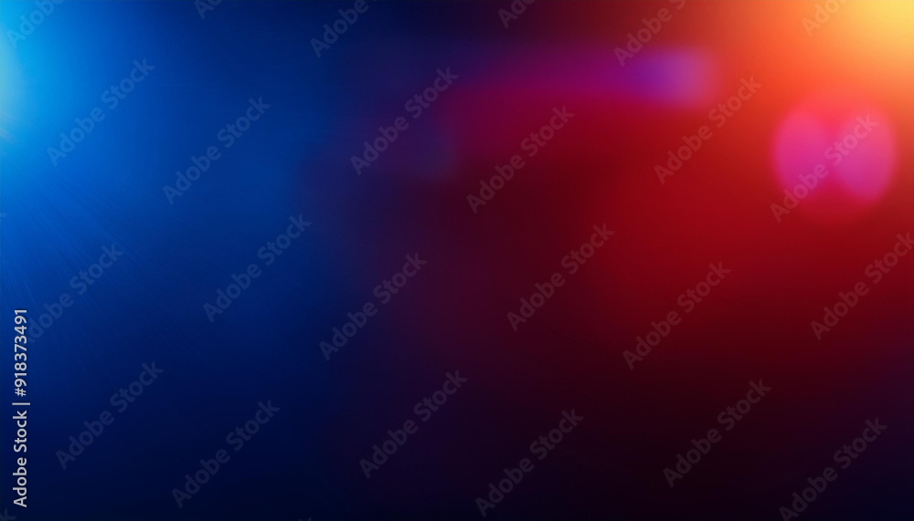 Aufkleber abstract gradient background with vibrant blue and red hues, blending softly to create a smooth, atm