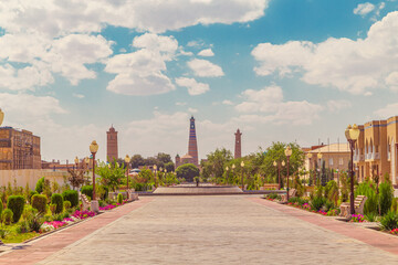 Street in the outer city of Khiva.