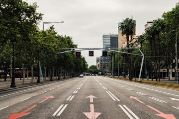 Obraz premium Fotografía de calle en Barcelona