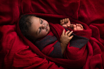 Adorable African reborn doll