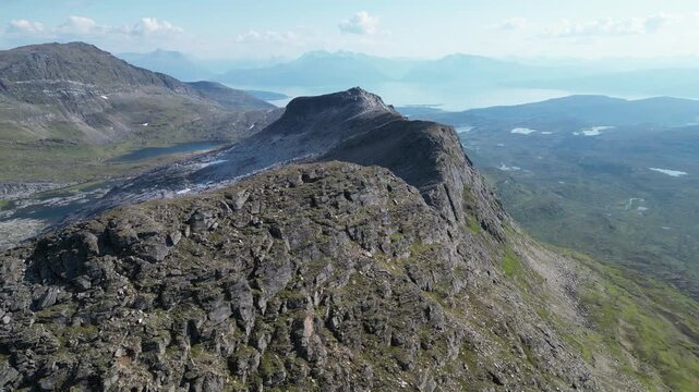 Rism&aring;lastinden, Mountain in Lofoten, Norway