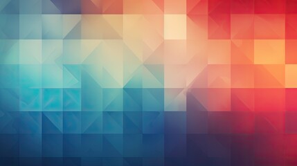 Obraz premium Abstract gradient background with mosaic tile patterns