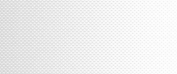 Blended  black line bat on white for pattern and background,  Abstract geometric texture collection design,Halloween concept.