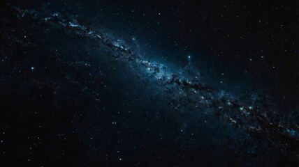 Fototapeta premium a dark background with a web of stars and galaxies