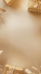 Merry Christmas and Happy New Year background