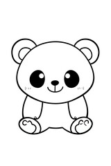 Fototapeta premium Animal Coloring Book 