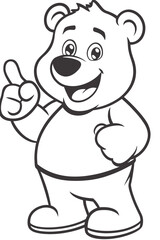 Obraz premium Animal Coloring Book 