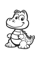 Obraz premium Animal Coloring Book