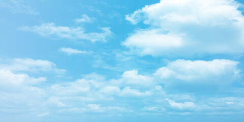 sunny sky blue light watercolor background. Aquarelle painting brush effect card paper textured canvas cloudy smoke space for text, entertaining card, template. aquamarine color graphics illustration