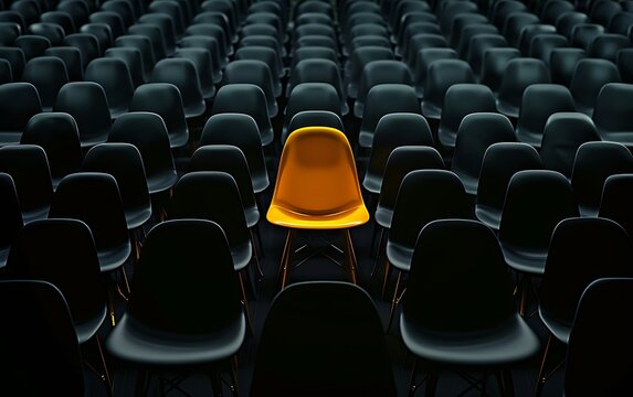 Empty Auditorium Of Theater
