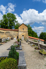 Cityscape of the german city called Greding in germany