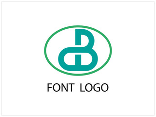 Obraz premium Font customise logo design , vector, line art, icon ,and illustration whice contain a brand name or identity .
