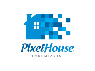 House logo symbol or icon template