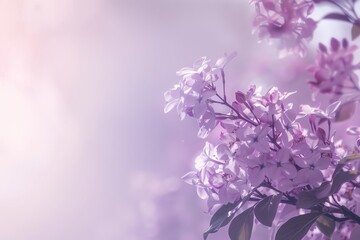 Obraz premium Soft purple background with subtle gradients and a matte finish, creating a calming and tranquil