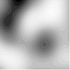 rectangular array of squares with perlin noise