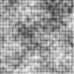 rectangular array of squares with perlin noise