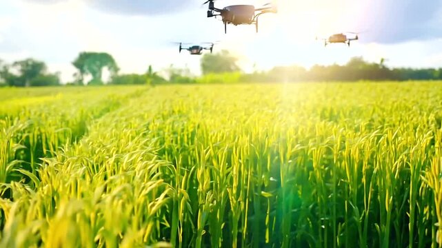 Advanced Rice Paddy Farming with AI-Powered Pest Control