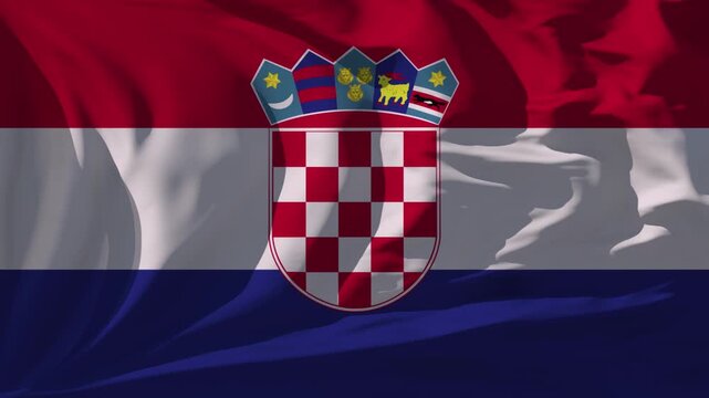 Croatia Flag Loop