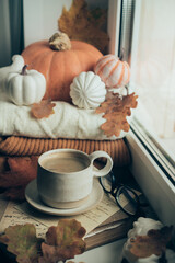 Cozy autumn still life