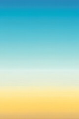 Soft Yellow to Sky Blue Gradient Background for Modern Minimalist Design.