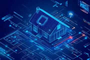 AI personal assistant, holographic home interface, smart home technology