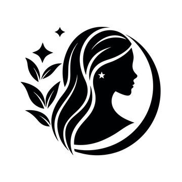 recommend clip art: Beauty care logo vector art illustration.
