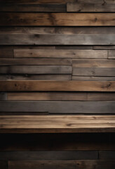Naklejka premium Wooden background or texture. Wood planks