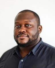 Obraz premium Men showcase a range of expressions, highlighting diversity and individuality