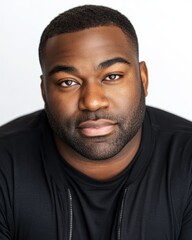 Obraz premium Men of various ethnicities display distinct facial expressions in unity