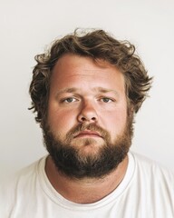 Obraz premium Men of different ethnicities showcase a range of unique facial expressions