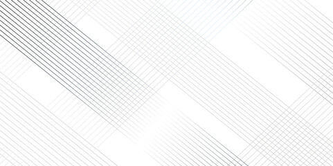 Abstract geometric vertical thin vector wave stripe diagonal line pattern. minimal art creative concept. monochrome diagonal line on white and gray gradient background.
