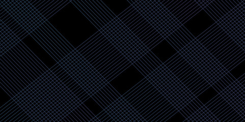 Vector black stripe minimal abstract geometric vertical thin vector wave stripe diagonal line pattern. minimal art creative concept. monochrome diagonal line on black and gray gradient background.